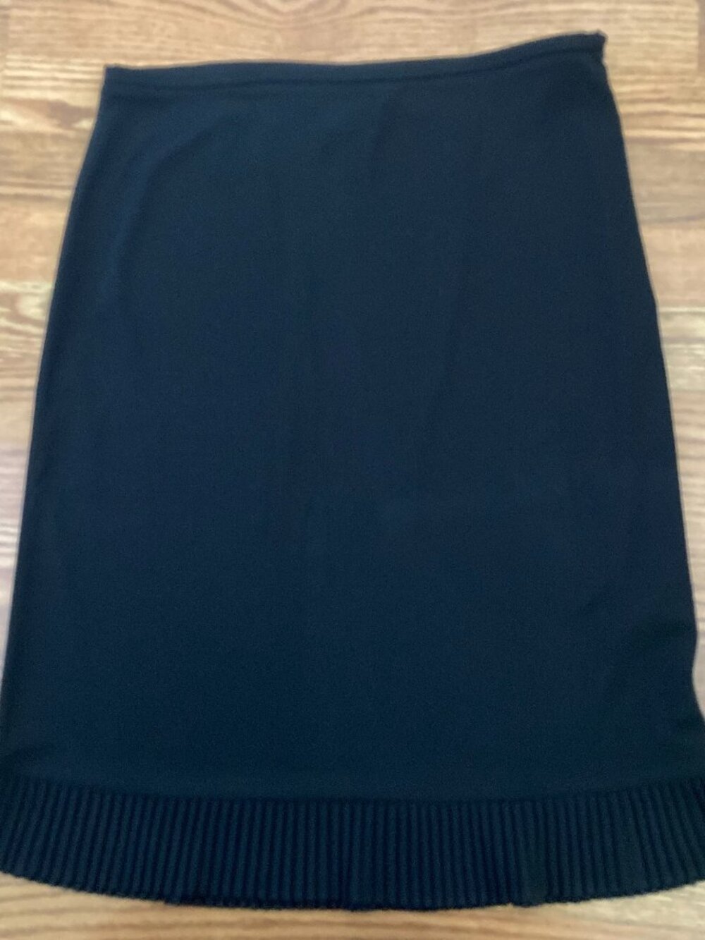 Vintage 1990s DKNY Pleated Hem Skirt Size Large